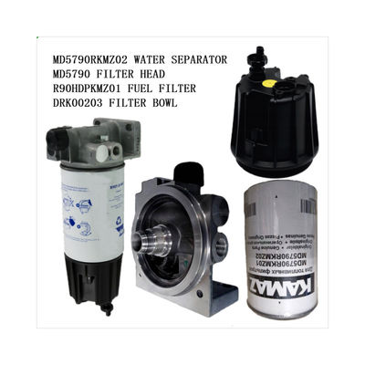 Cabezal de filtro separador de agua MD5790RKMZ02 MD5790 R90HDPKMZ01 Tazón de filtro de combustible DRK00203