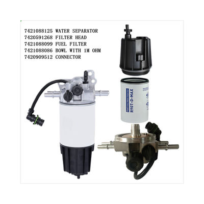 Separación de agua del motor diesel 7421088125 7421088099 7421088086 MIDLUM DXI5/7-FAB-44.A/B/E/L/M