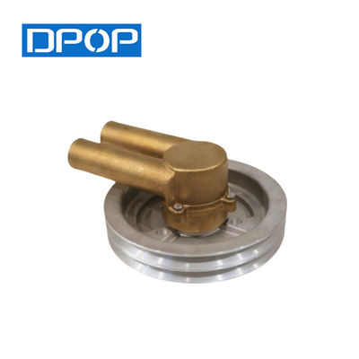 DPOP Bomba de agua de mar sin procesar 21214596 3858229 Polla de cinturón doble V para Volvo Penta 4.3, 5.0, 5,7 GL
