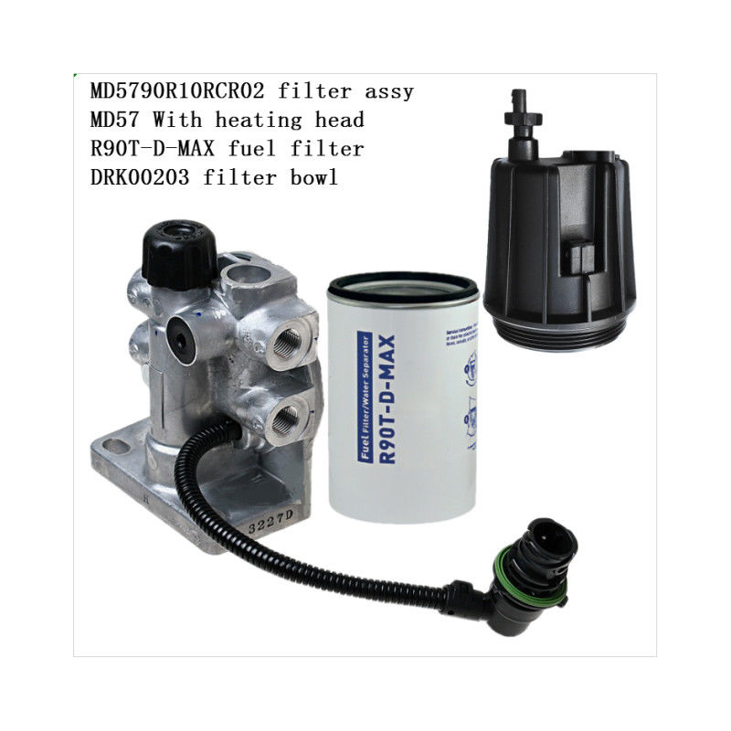 Carcasa de filtro de combustible MD5790R10RCR02 MD5790 R90T-D-MAX FDRK00203 G339202060102 para Deutz