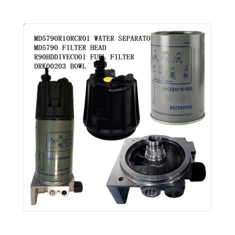 Las partes del filtro de combustible MD5790R10RCR01 R90HDDIVECOTRUCK01 DRK00203 para IVECOTRUCKS