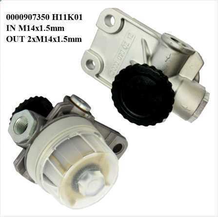 Pompas de combustible (cuerpo de válvula de costilla reforzada de Hengst) OE 0000907350 para camiones MERCEDES-BENZ MK/NG/SK